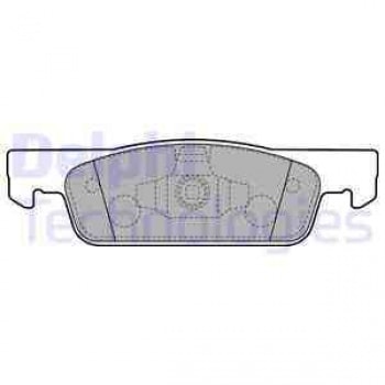 ON FREN BALATASI (TK) CLIO IV 12>  LOGAN II 12> SANDERO II 12> SYMBOL II 08> INCE TIP - DELPHI LP2479