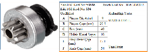 MARŞ DİŞLİSİ-BT 9D MAREA DİZEL - FORMMETAL-53636