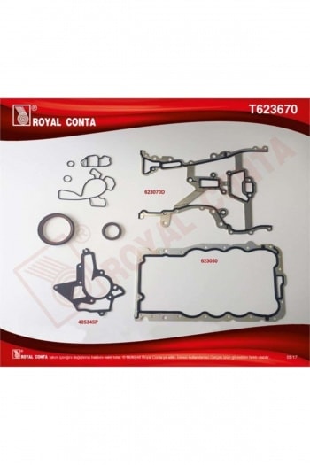ALT TAKIM CONTA SETI CORSA C 01>11 ASTRA G 98>10 ASTRA H 04>14 CORSA D 07>14 MERIVA A 03>10 Z12XEP - - ROYAL T623670