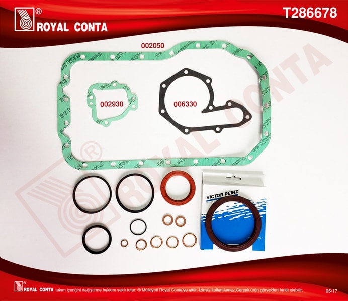 ALT TAKIM CONTA SKT KECELI MEGANE 2,0 F3R - ROYAL T286678