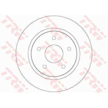ARKA FREN DISKI CHRYSLER GRAND VOYAGER V DODGE JOURNEY - TRW DF6325