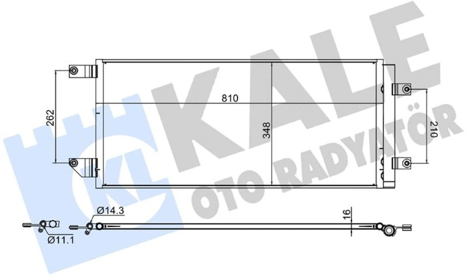 Man Truck Klima Radyatoru Man Tgs-Tgx 06> - Kale 382695
