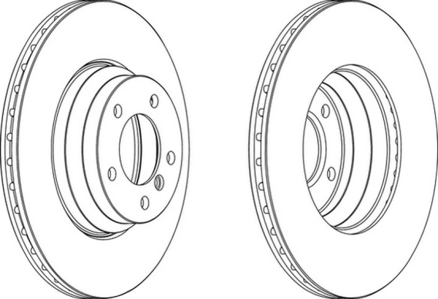 Bmw Fren Diski Ön - Adet - Frd Ddf1535c-1