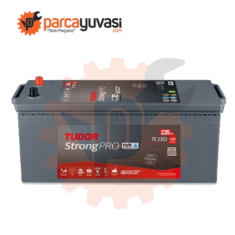 AKU 12V 235 AH 1200A D06 (518×279×240) STRONG PRO-EFB (HVR TECHNOLOGY) - TUDOR TE2353