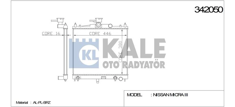 Japon Su Radyatörü - Su Radyatörü - Kal 342050