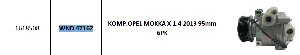 Unıversal Klima Kompresörü Opel Mokka X 1.4 2013 95mm 6pk - Wondo-47162