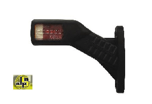 LEDLİ BOYNUZ LAMBA EĞRİ-ORTA SOL - SERTPLAS-0387LL