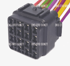 SOKET> 16 Lİ UNİVERSAL DİŞİ KABLOLU - EKS-16C001K