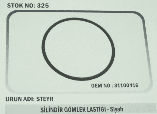 65095 768-8073 Silindir Gömlek Lastiği 4H-707 31100040016 Skt C-442 - PY-65095 - PY-65095