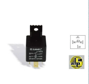 Unıversal Role-24v 5 Uçlu 20/10a  87-87a  Çift Platin Braketsiz - Sanel-Sr2451b