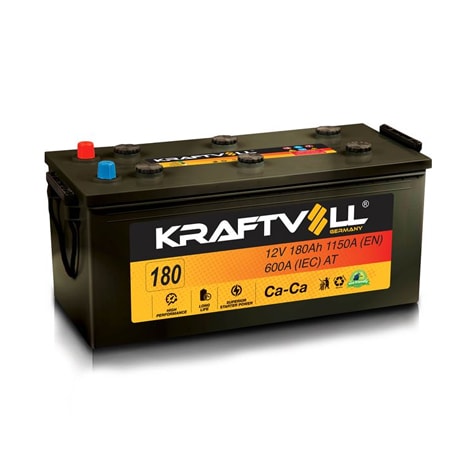AKU 12V 180 AH D5A (513×223×223) - KRAFTVOLL 18020006