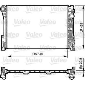 MOTOR SU RADYATORU W204 07>14 S204 07>14 W212 09>15 C207 09>16 - VALEO 735285