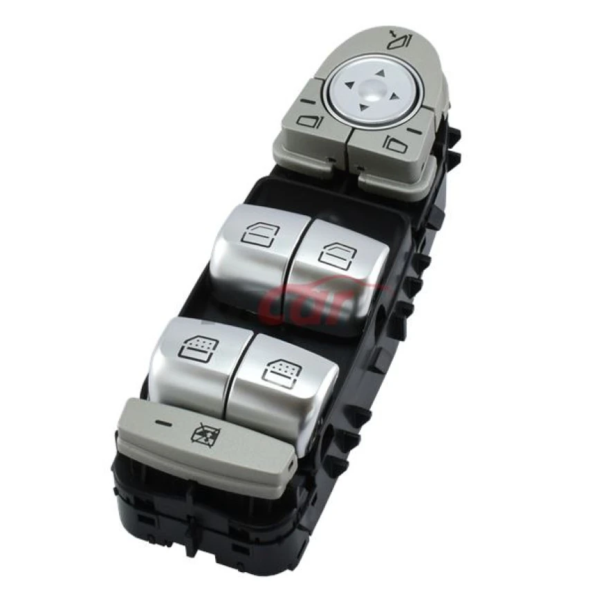 Mercedes Cam Acma Salteri On Sol (komple, Perdeli, Beyaz İsik, Siyah) S-Class W222 13>17 - Kraw An-560