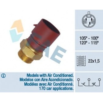 RADYATOR FAN MUSURU C18NZ 18SV 20NE VECTRA A ASTRA F - FAE 38040