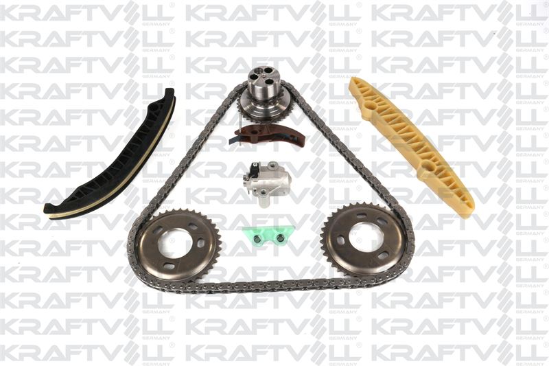 EKSANTRIK ZINCIR SETI (KOMPLE) BOXER III JUMPER III 22DT PUMA (2,2HDI 16V)  130HP 140HP TRANSIT V347 - KRAFTVOLL 12100052