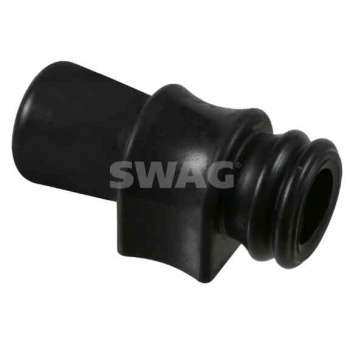 VIRAJ DEMIR UC LASTIK (SIYAH) P106 SAXO 1,1 1,4 AX TUD3 TUD5 CAP: (Ø:19MM) - SWAG 62921250
