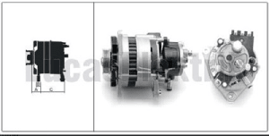 ALTERNATÖR-A127 OTOSAN MİNÜBÜS TRAN. 12V-70A-V.P. - LUCAS-61920070