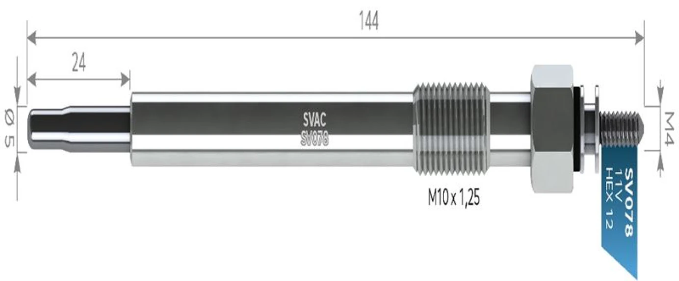 Opel Kizdirma Bujısı 11v Opel Monterey 3,0 Dti İsuzu Trooper 3,0 Dti - Svac Sv078