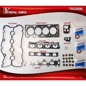 UST TAKIM CONTASI REINZ KECELI VE SUPAP LASTIKLI OPEL: ASTRA G 1.6 16V 02 09 ASTRA H 04 - ROYAL T622690