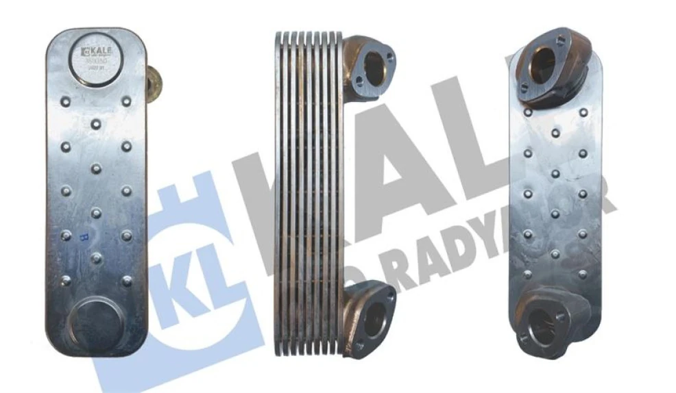 Man Truck Motor Yag Radyatoru 9'lu Man Tga 18.410 D2866 00> Fortuna D2866 26.281 D2566 - Kale 359350