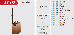 ALTERNATÖR KÖMÜRÜ-BT 8x5x 5,5…..12V - MEGA-BX172