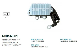 Unıversal Konjektör>12v Toyota Forklıft/daıhatsu/suzukı57.5mm(l,ı) - Genon-Gnr-N001