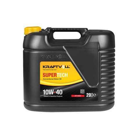 YAG & ANTIFIRIZ MOTOR YAGI BENZIN-DIZEL 10W40 MINERAL SL/CF 20LT - KRAFTVOLL 17011021