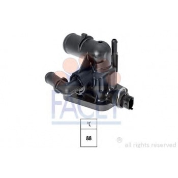 TERMOSTAT (88°)SUZUKI SWIFT ASTRA J CORSA D CORSA E MERIVA B A13DTC A13DTE B13DTC B13DTE DOBLO FIORI - FACET 7.8783