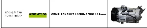 Unıversal Klima Kompresörü>renault Laguna 7pk 119mm - Wondo-47106