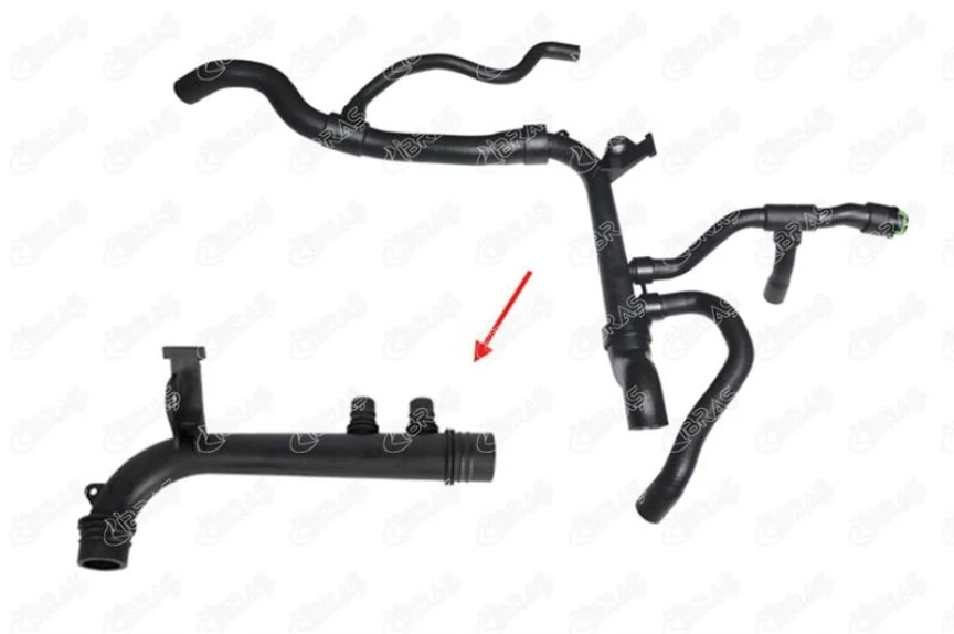 Opel Radyatör Hortumu Alt - Radyatör Hortumu Alt - İbr 21165