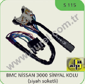 SİNYAL KOLU BMC TM 30  YM -SİYAH SOKET- - NUREL-S115