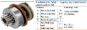 MARŞ DİŞLİSİ-11D LADA SAMARA  Z540/ - FORMMETAL-74769