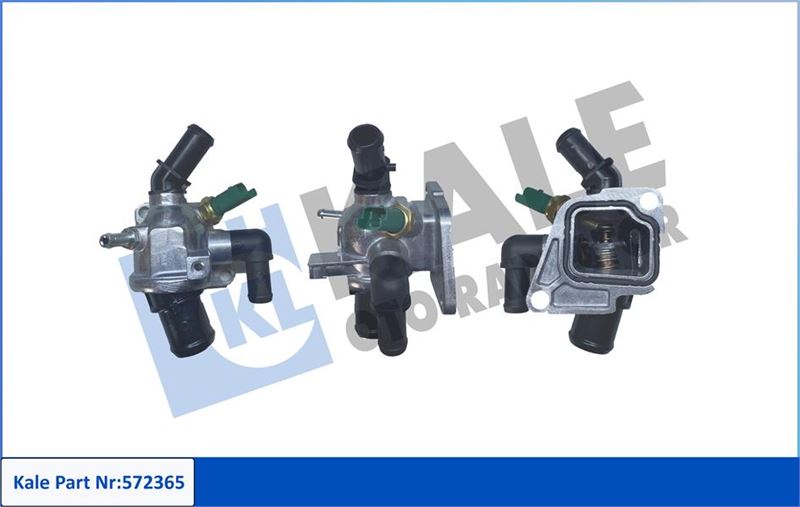 TERMOSTAT 88°C (KOMPLE - MUSURLU) DOBLO - FIORINO - LINEA - PUNTO CORSA D - ASTRA H - COMBO 1.3 JTD - KALE 572365
