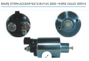 MARŞ OTOMATİĞİ-KORE/VALEO 12V ACCENT/GETZ BÜYÜK 2005 - REMARK-SM014