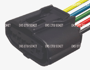 SOKET>6 PİN GAZ PEDAL SENSÖR - EKS-6C022