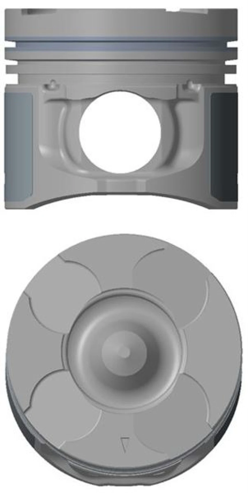 Mitsubıshı Ticarı Motor Piston Segmanlı (std)(1-3 Siralı Piston) Mitsubıshı L200 Cr 2,5 DI-D 06>10 4d56 - Goetze 87-73411std