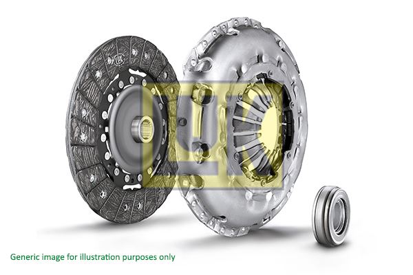 DEBRIYAJ SETI RULMANLI BMW S54 B32 Z4 E85 E86 06>08 - LUK 624328400