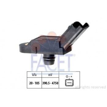 HAVA BASINC SENSORU P106 P206 P306 P405 P607 P806 P307 P106 YM P206 P406 P807 C8 P407 SAXO XSARA II - FACET 10.3005