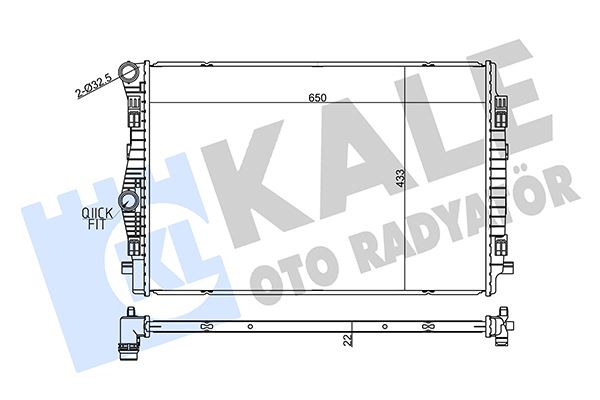 MOTOR SU RADYATORU GOLF VII A3 LEON 1,4TSI / TFSI 2,0TDI - KALE 357270