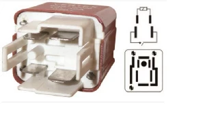 Unıversal Fan Rolesi-12v 4p Mitsubıshı-Toyota  Soketli - Vertex-Vr3150