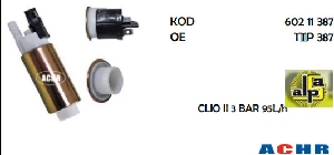 Unıversal Yakıt Pompası Peugeot Partner,206,306,406 1,4-1,6-2,0-Renault Clio İi,twingo - Achr-60211387