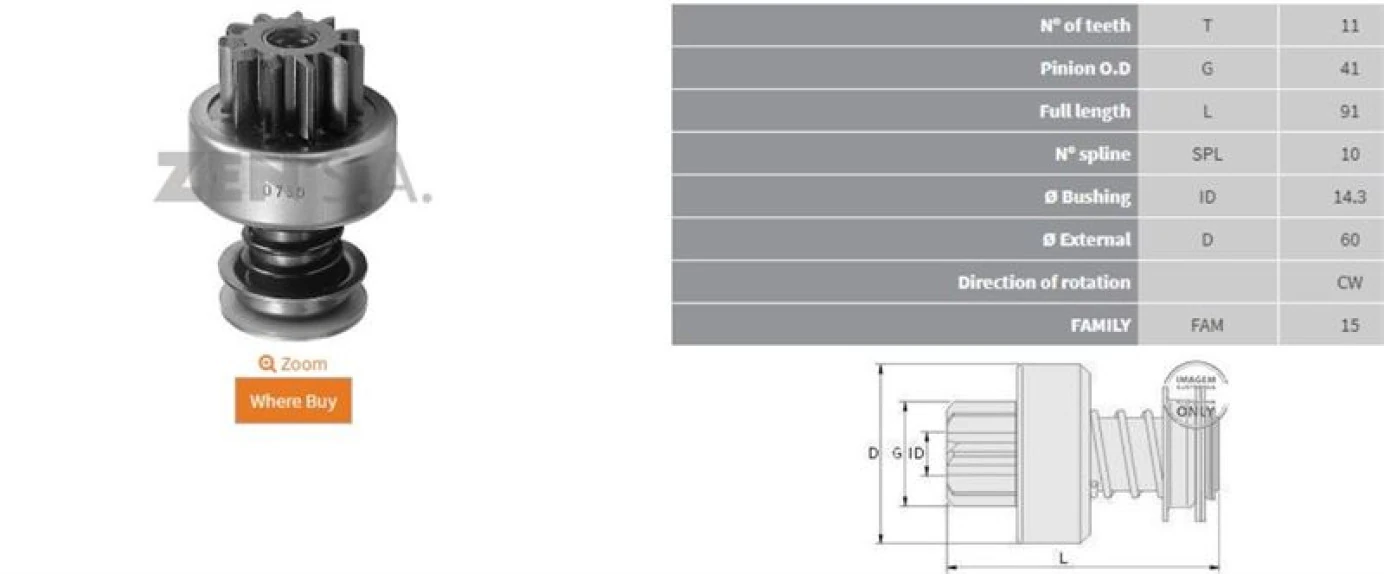 Daf Truck Mars Dislisi 11 Dis Daf 2100 2103 - Zen 0760