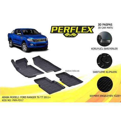 IC PASPAS 3D HAVUZLU X-MAT YENI KASA RANGER TKE T7 11> - PERFLEX PXM-FD17