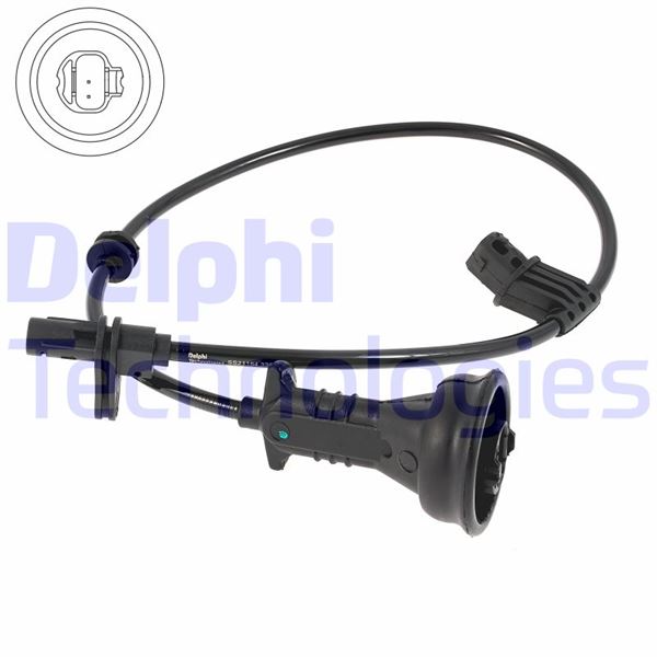 ABS SENSORU ARKA A-CLASS W169 04>12 B-CLASS W245 05>11 - DELPHI SS21154-12B1