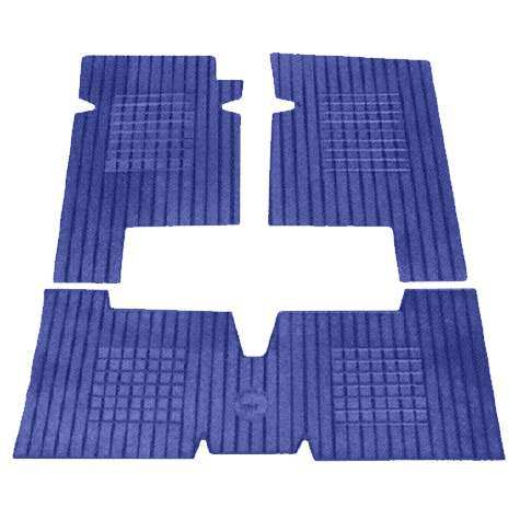 PASPAS DEKORATIF BEZSIZ TIP (2 ON+1 ARKA) RULO R9 R11 MAVI - LEOPAR RBR111