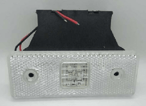 SİDE MARKER LAMBA  SMD LED ARKASI DÜZ  4 LEDLİ BEYAZ - SPRLIGHT-TAS003-24V-B