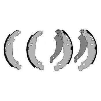 ARKA FREN BALATASI PABUC CLIO II SYMBOL LOGAN SANDERO 1.2 / 1.4 / 1.5 / 1.6 (ABS SIZ) - BOSCH F026004556