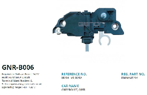 KONJEKTÖR>12V OPEL ASTRA-CORSA-ZAFIRA14mm(L) - GENON-GNR-B006
