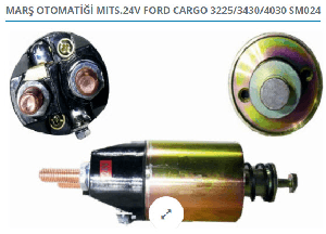 MARŞ OTOMATİĞİ-24V.MITS.CAT FD40/HYUNDAI/DAEWOO FORKLİFT - REMARK-SM023