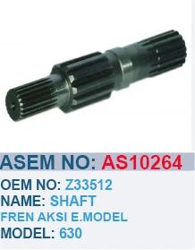 JOHN DEERE 630 FREN AKSI ESKI MODEL - Z33512 - AS10264